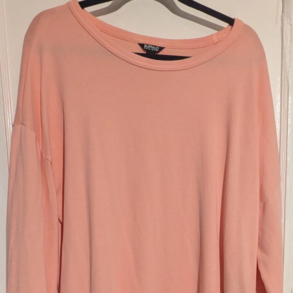 Buffalo David Bitton Women's Soft Pink Sweatshirt